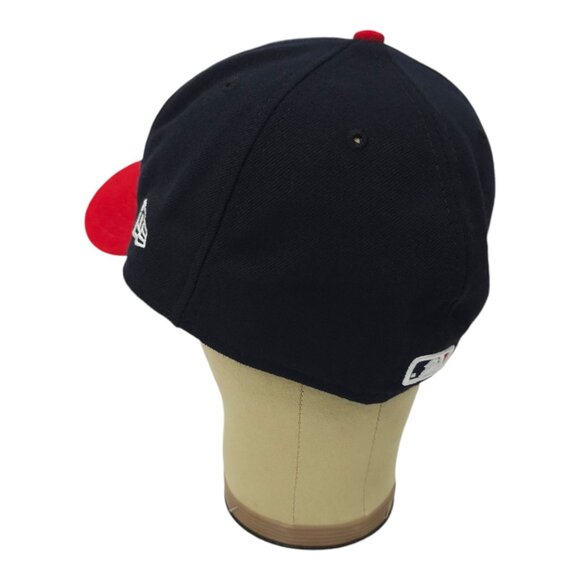 Atlanta Braves Fitted 7 1/2 Hat MLB Embroidered Tomahawk Cap USA Made New Era - Picture 12 of 13